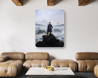 Friedrich - The Wanderer Above the Sea of Fog - Rolled Canvas Reprint (Unframed)