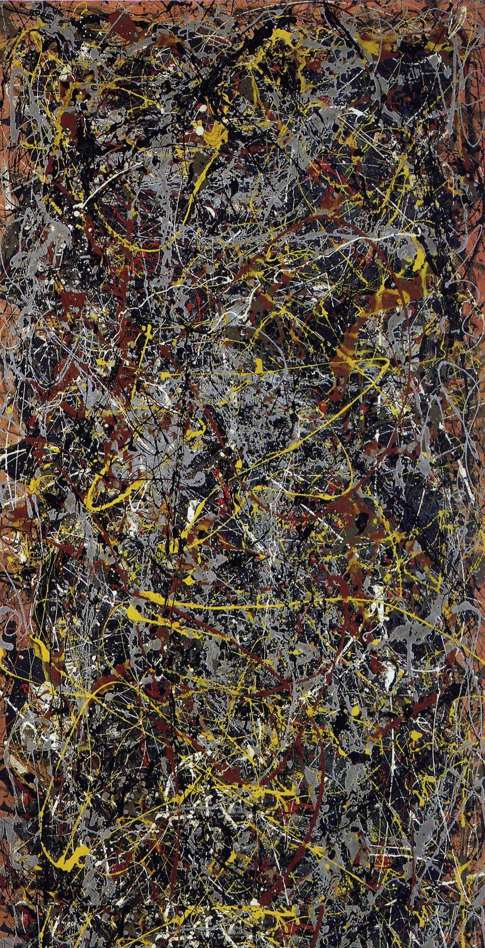 Number 5 1948 by Jackson Pollock Famous Canvas Rolled | Etsy