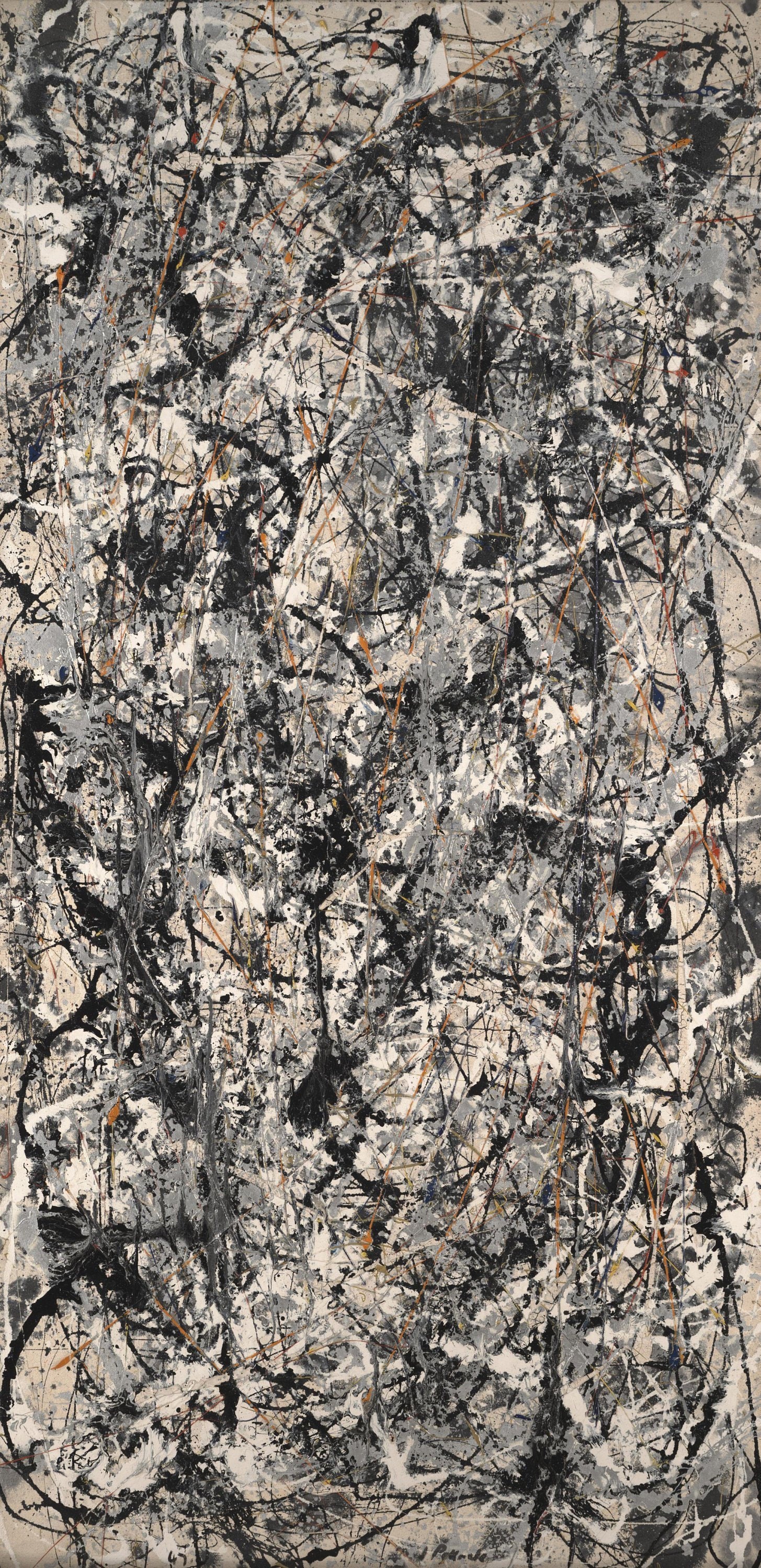 Cathedral by Jackson Pollock Rolled Canvas Reprint Etsy
