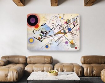 Yellow-red-blue by Wassily Kandinsky - Abstract Art - Rolled
