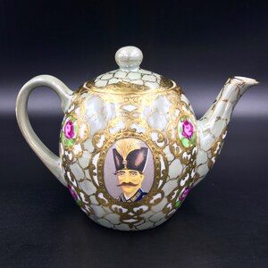 Persian Teapot and Warmer - Iranian Tea Pot- Shah Abbas 