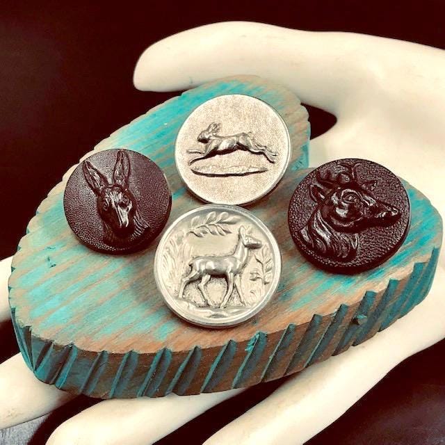 Antique French Buttons - Etsy