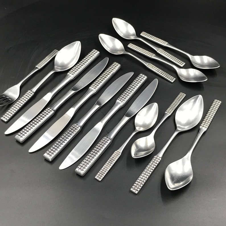 Everbrite Premier Japan Stainless Flatware EVS35 Pattern Lot Etsy