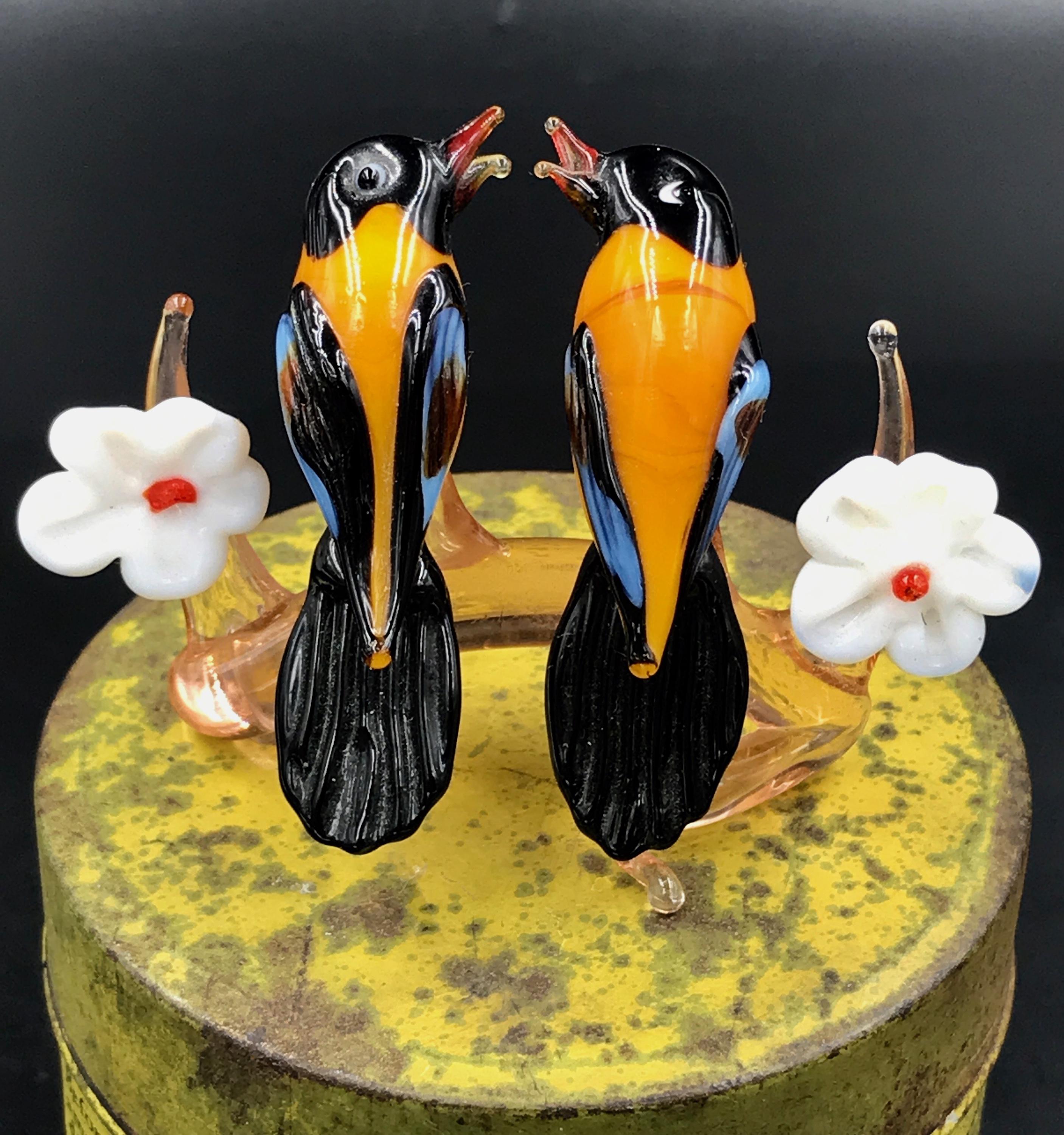 Murano Love Birds - Etsy