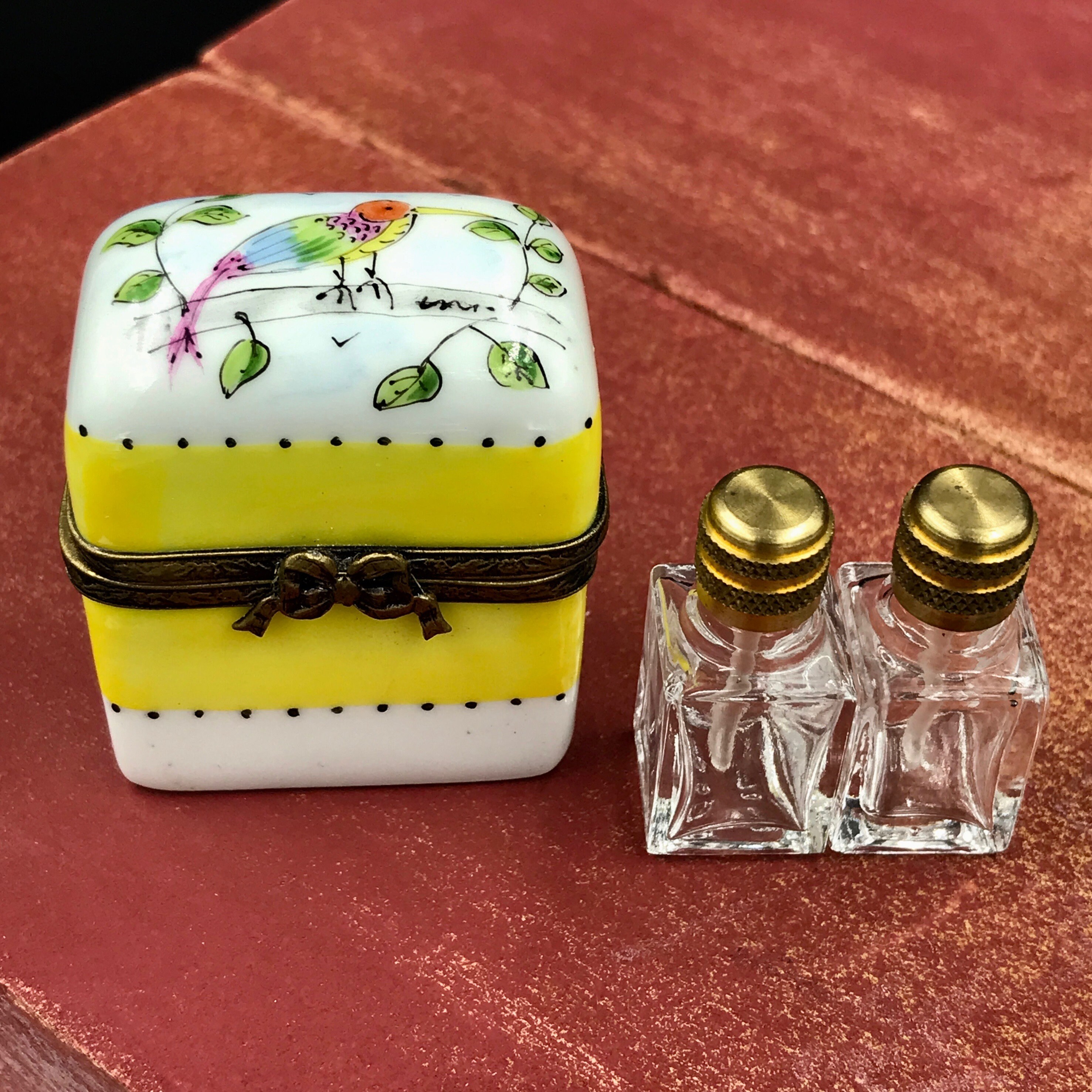 LIMOGES ボックス 香水瓶入れ