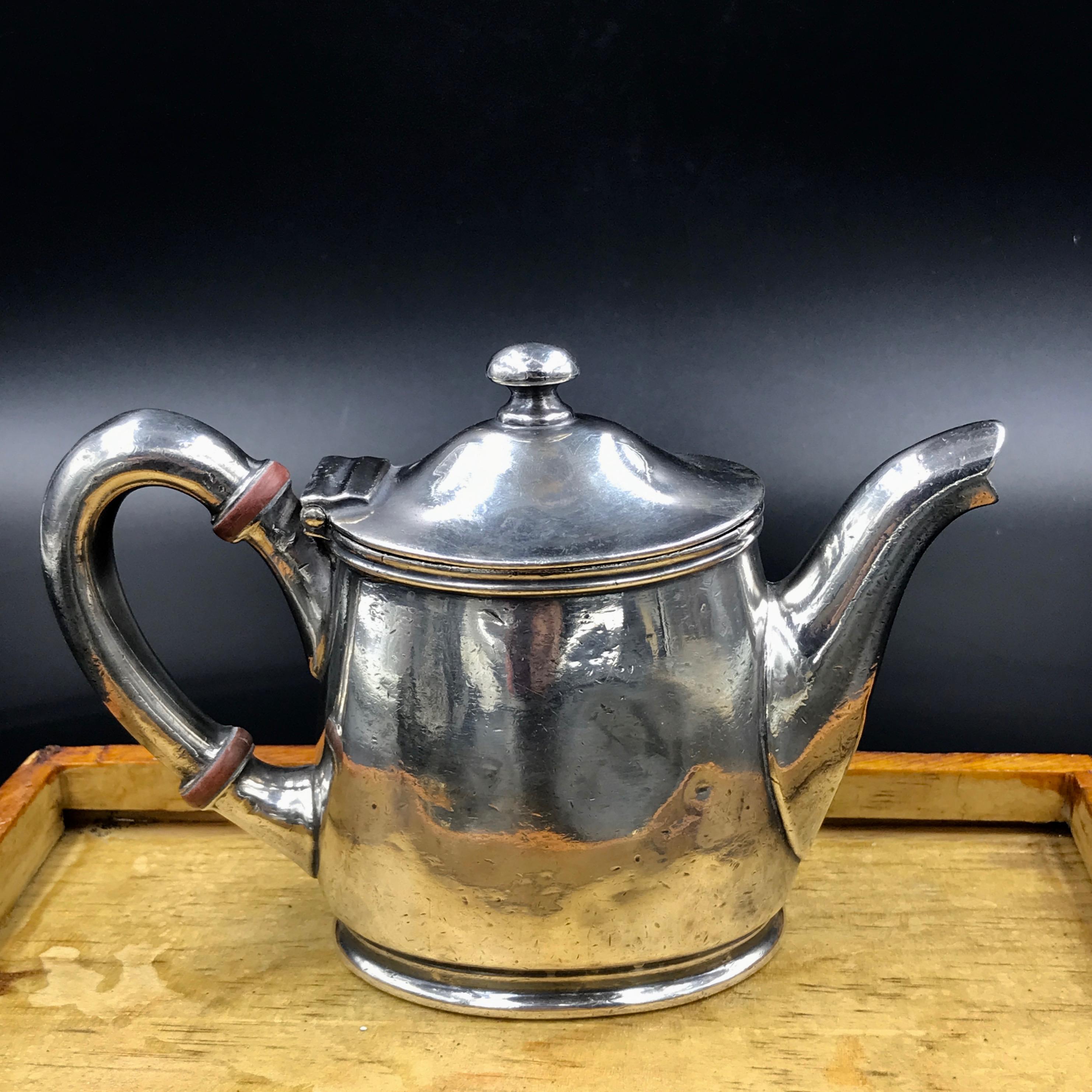 新素材新作 NICE VTG Reed & Barton Silver Soldered Individual Teapot その他