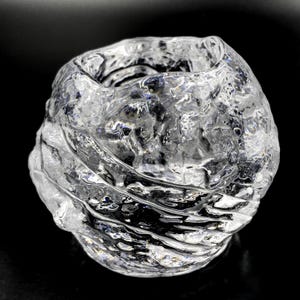 Vintage Kosta Boda Snowball Votive Candleholder: Mid-Century Swedish Glass