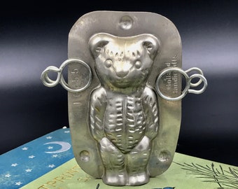 Vintage Holland Handicrafts Teddy Bear Chocolate Mold #16055