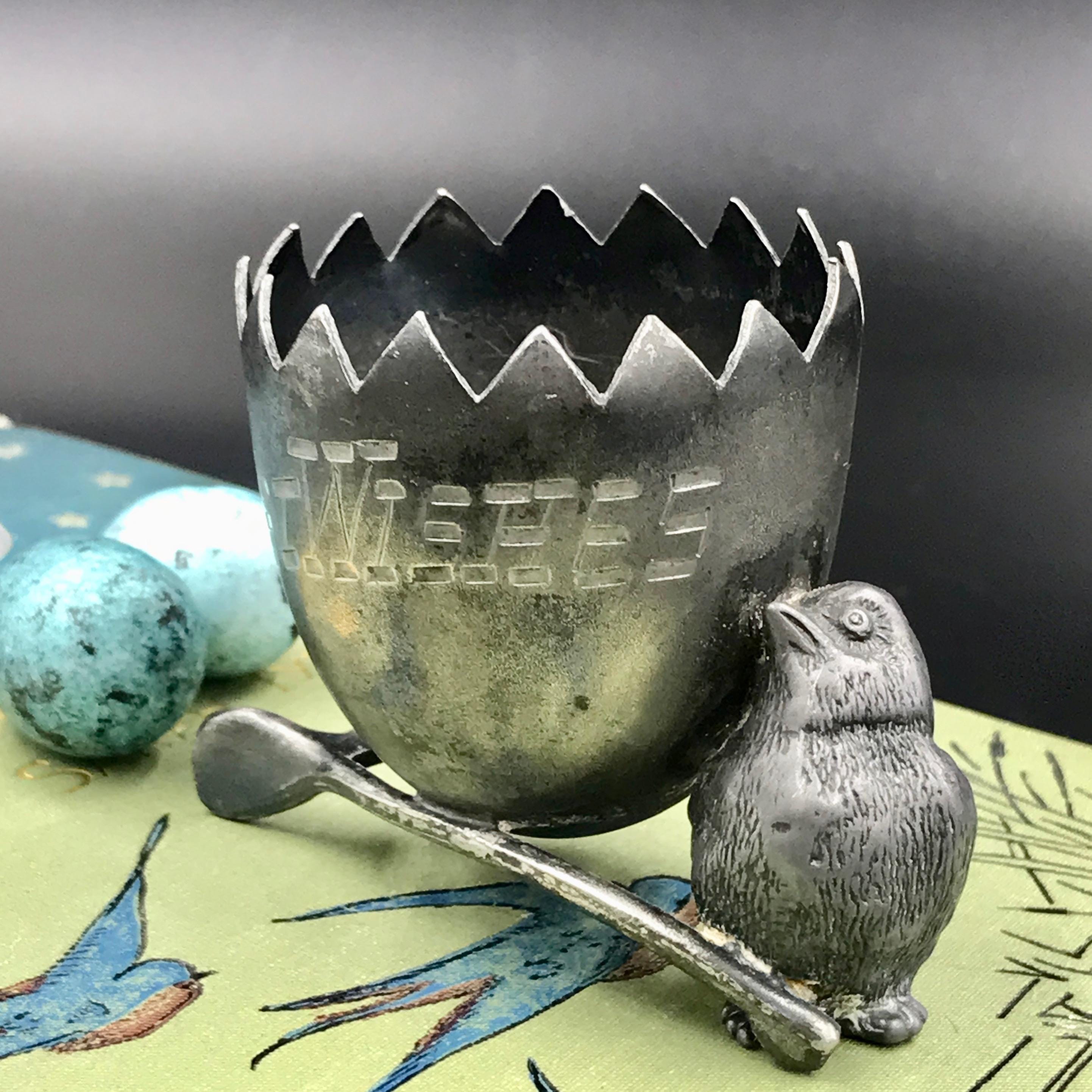 Antique Silver Toothpick Holder - Etsy