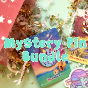 Mystery Pin Bundle | Three Randomly Selected Pins | Great for Gifts