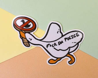Angry Goose Sticker | 3"