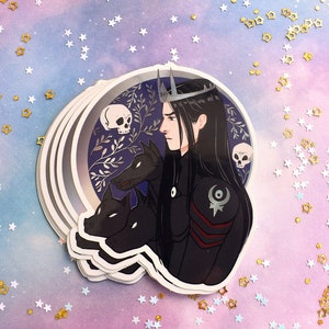 Hades God Holographic Sticker | 3&quot; | Greek Mythology | Hades and Cerberus