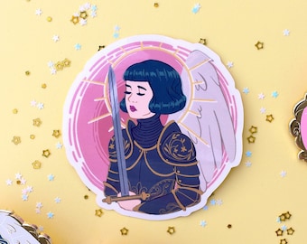 Joan of Arc Sticker | 3&quot; | History Inspired Vinyl Sticker