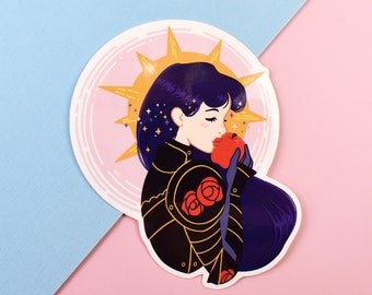 Dark Knight Snow White Sticker | 3" | Fairy Tale Inspired