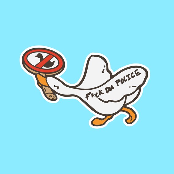 Untitled Goose Game Vinyl Stickers Set A 