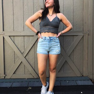 Summer favorite crochet crop top