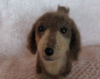 Needle Felted Dachsfund