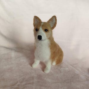 Needle Felted Corgi