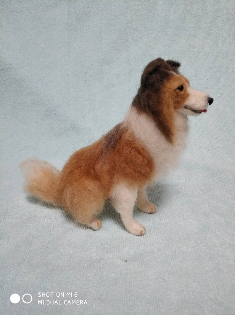 Needle Felted Shetland Sheepdog sheltie Etsy