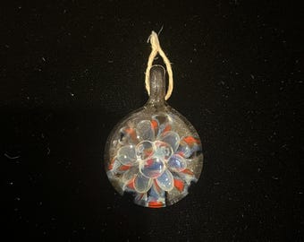 Silver Implosion Pendant