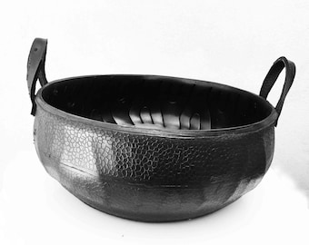 Recycled Rubber vase/basin