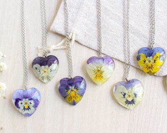 Real Flower Necklaces