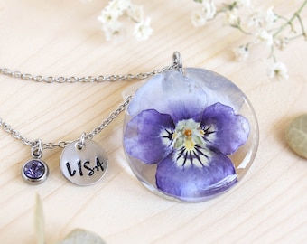 Birth Flower Jewelry