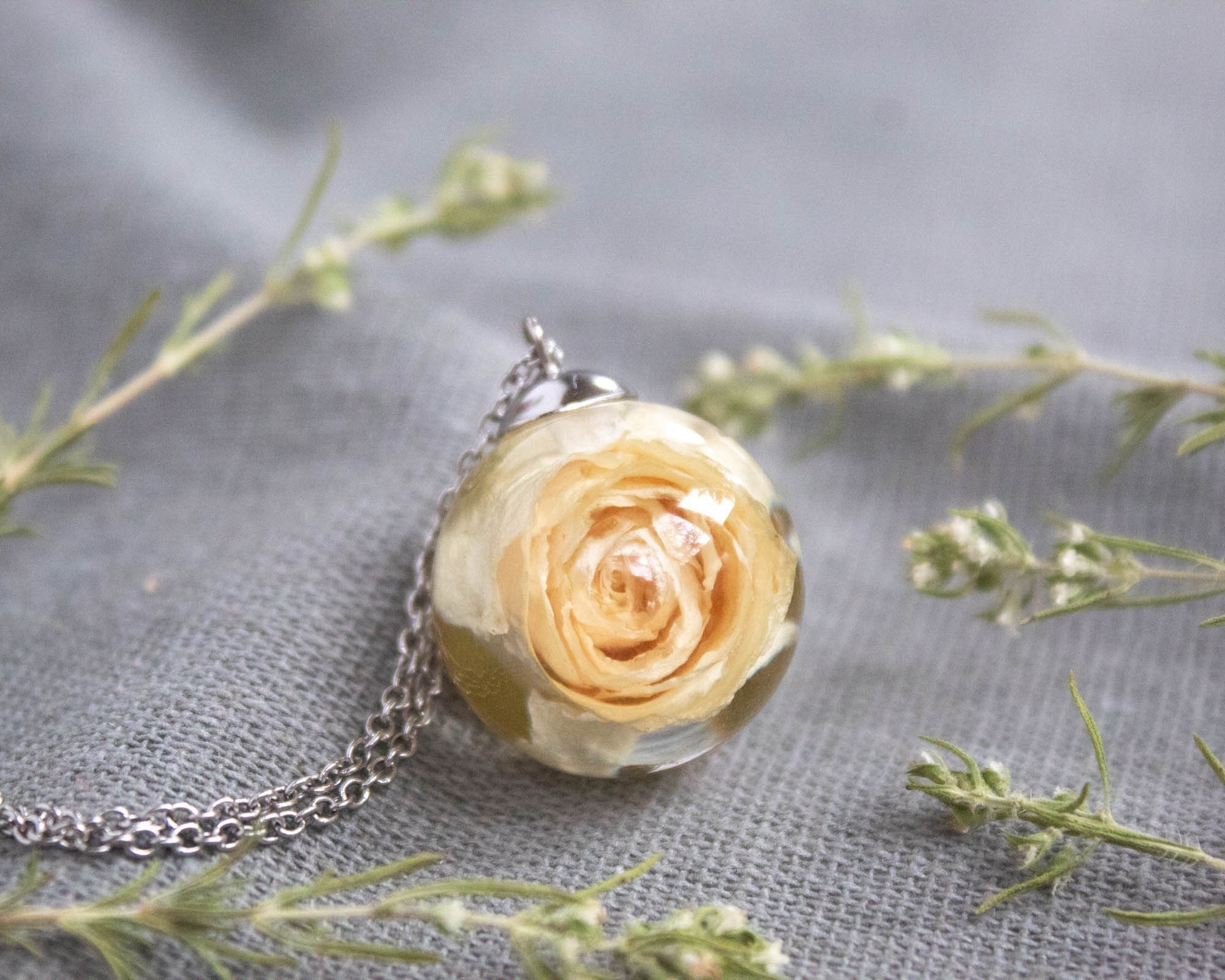 Joyas de flores naturales - Etsy España Joyas de flores naturales - Etsy España