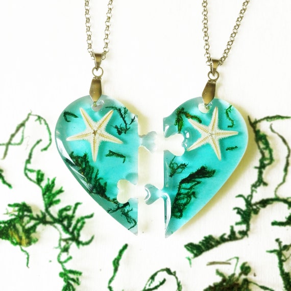 Etsy best friend necklace outlet