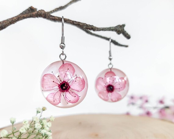 Cherry Blossom Dangle Earrings – National Archives Store