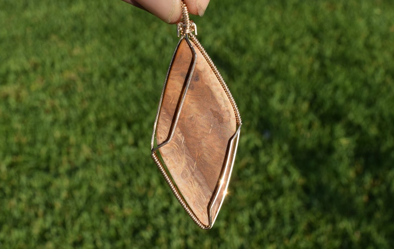 Petrified Wood Pendant