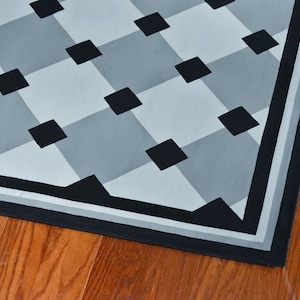 Canvas Floor Cloth - &quot;The Concord&quot;