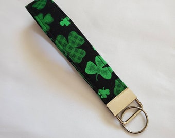 Personalized Gifts National Holiday Patrick/'s Day Faux Leather Key Fob Keychains St Gifts for Her Gifts for Him