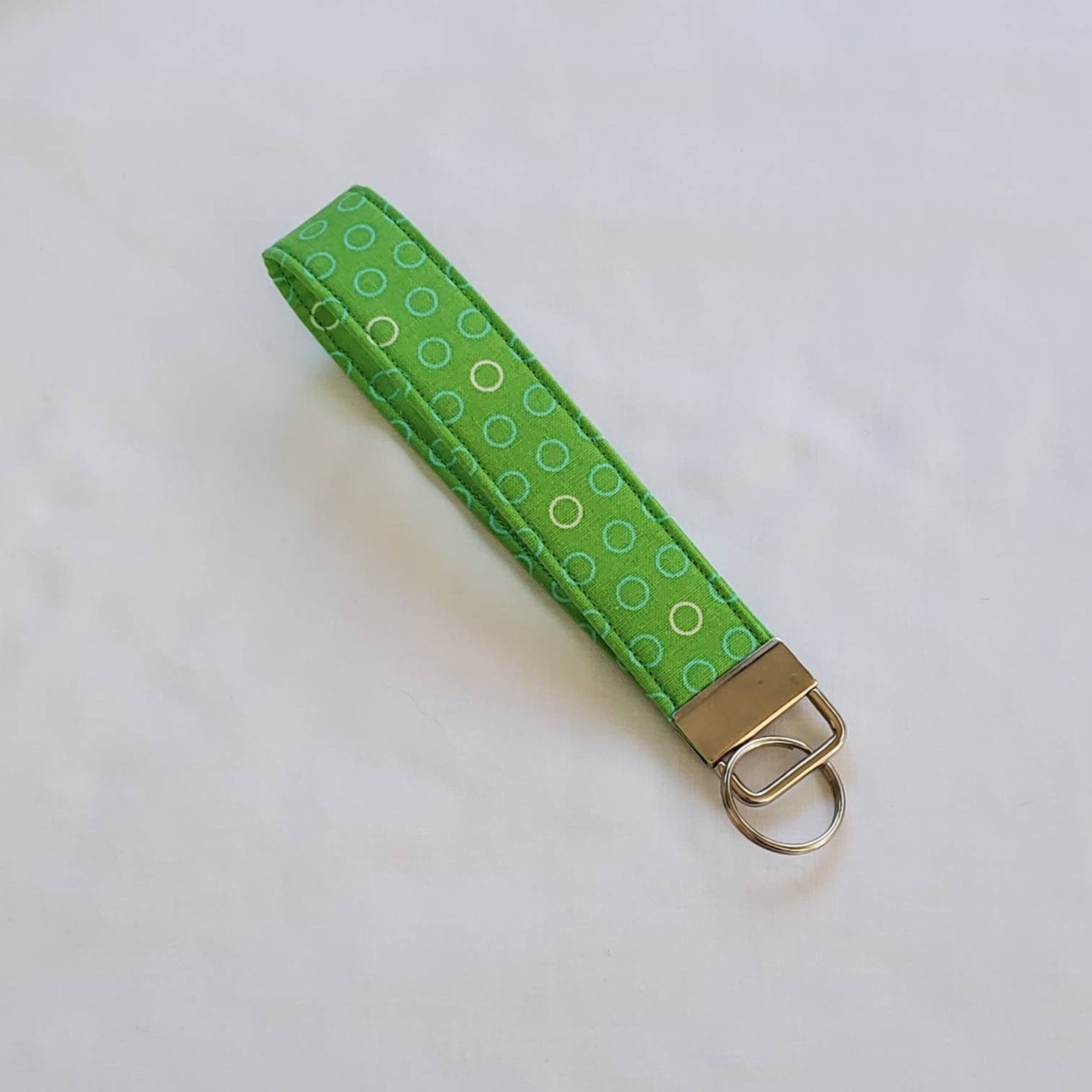 Spring Time Fabric Wristlet Key Fob Key Ring Keychain Over - Etsy