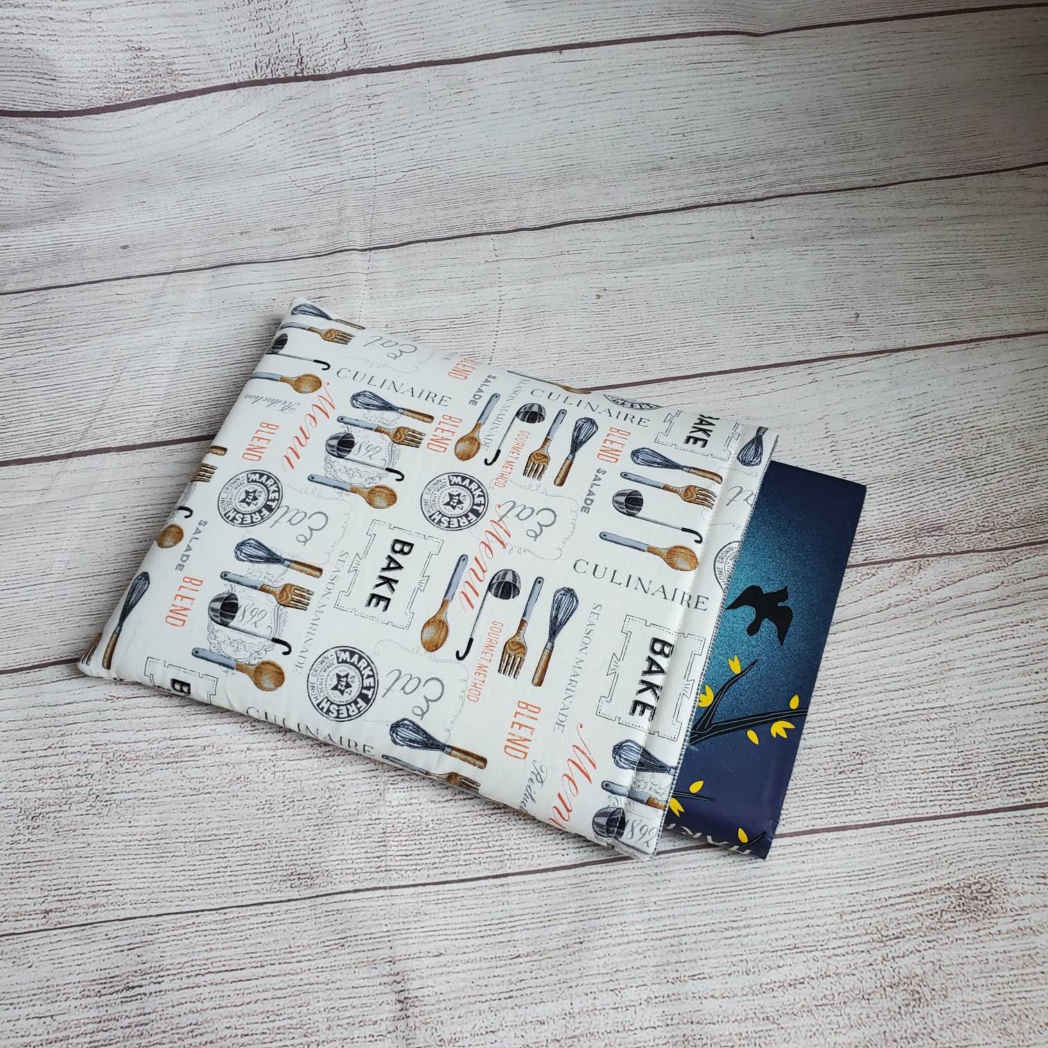 Padded Book Sleeve, Padded Tablet Sleeve, Book Cover, Culinary School ...