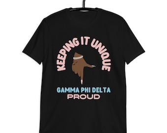 ga Phi Delta Sorority, Inc. Kurzärmeliges Keeping Es Einzigartiges T-Shirt