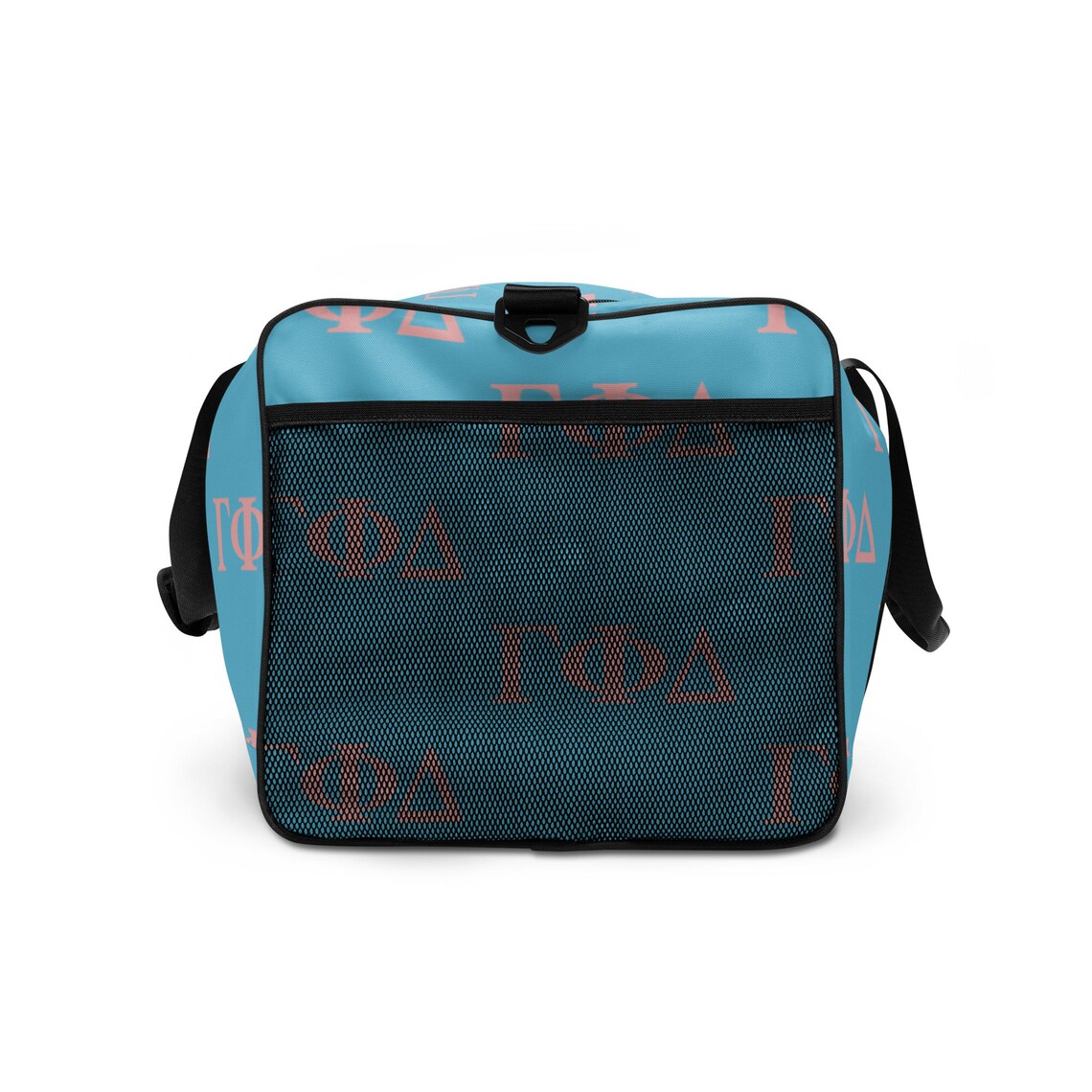 Gamma Phi Delta Sorority Baby Blue Duffle Bag Baby Pink Gamma Etsy