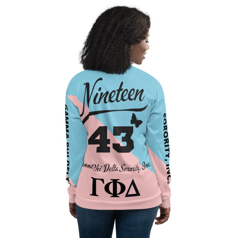 Sorority Bomber Jacket - Sigma Phi Psi Gradient Bomber Jackets