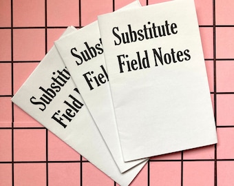 Substitute Teacher Mini Zine