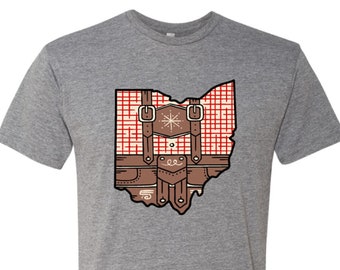 Ohio Lederhosen Shirt - Perfect for Cincinnati Oktoberfest!