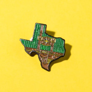 Texas Lederhosen Emaille Pin