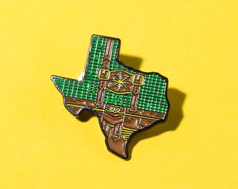 Texas Lederhosen Enamel Pin