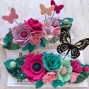 Isabella Madrigal Purple Flower Hair Clip Encanto Head Etsy Canada