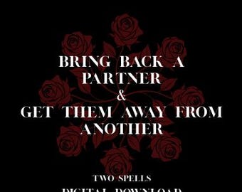 Bring Back a Lover, Two Traditional Hoodoo DIY Walkthroughs, Digital Download, Voodoo, Conjure, Occult Magic, Attraction, Spiritual Shop