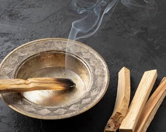 Palo Santo, Holy Incense Sticks, Sustainably Sourced, Natural Aromatic Wood, Single, Three Pk, and Five Pk,  Protection, Warding, Meditation