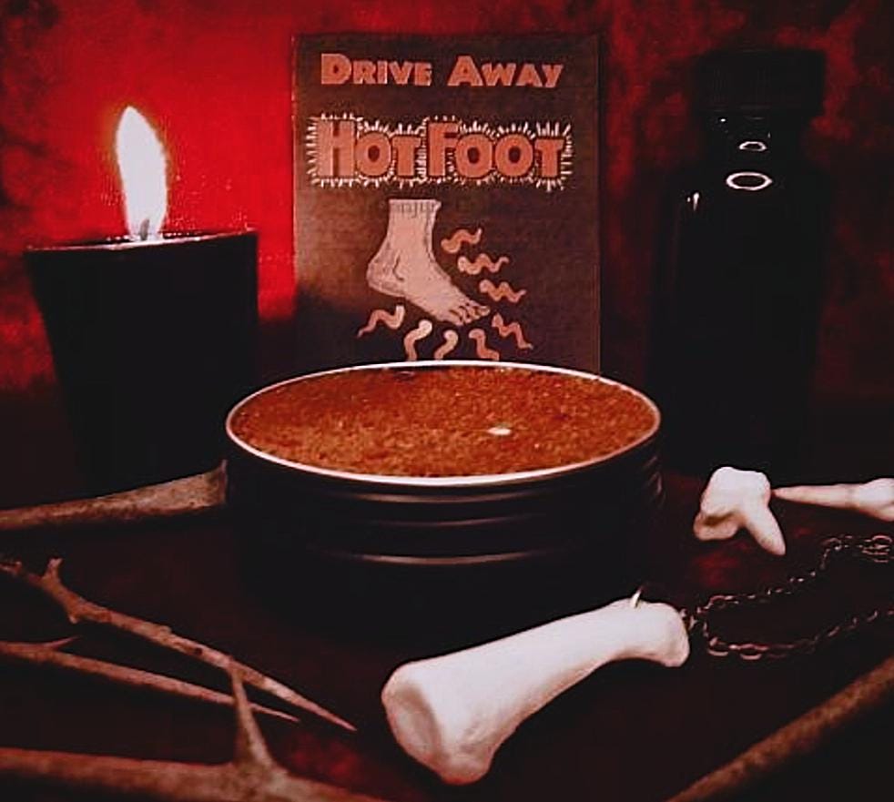 Hot Foot Powder | Clearing Ritual Powder, Movement, Get Rid Of ...
