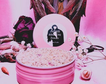 Adam & Eve Powder | Attraction, Love, Fidelity, Romance, Handcrafted Ritual Powder, Spiritual Tools, Hoodoo, Voodoo, Occult Shop Supplies