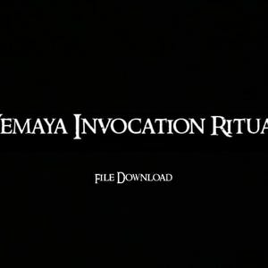 Ritual de invocación de Yemayá, descarga, amor propio, fertilidad, paz, felicidad, santería, hoodoo, vudú, magia popular, brujería, metafísica