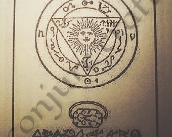 Celestial Power Talisman | Manifestation, Power, Control, Spirit Work, Folk Magic, Sigils, Altar Decor & Tools, Hoodoo, Voodoo, Occultism