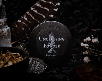 Uncrossing Powder | Reversal, Cleansing, Purification, Protection, Handcrafted Folk Magic Curio, Altar Tools, Hoodoo, Conjure, Rootwork